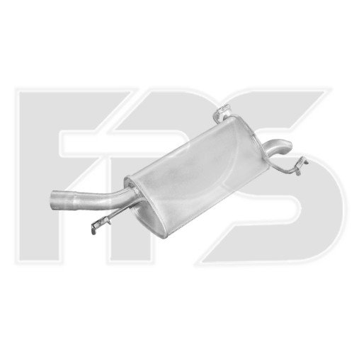 Глушитель AS08127981 на OPEL CORSA C 2001-2003