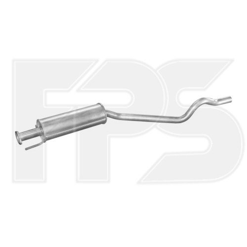Глушитель AS08128135 на OPEL ASTRA F 1991-1997