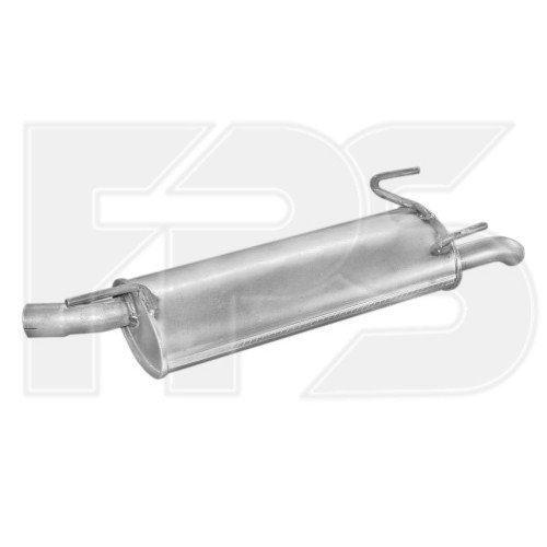Глушитель AS08128136 на OPEL ASTRA F 1991-1997