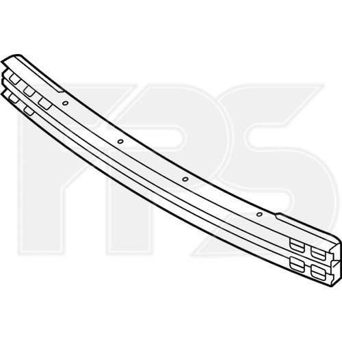 Шина бампера AS08128232 на NISSAN KICKS 2016-2020