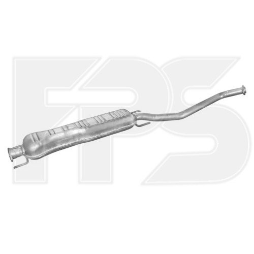 Глушник AS08128243 на OPEL VECTRA B 1995-1999