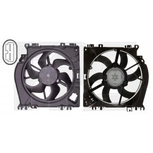 Вентилятор радиатора (в сборе) AS08128365 на NISSAN NOTE 2006-2009