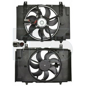 Вентилятор радиатора (в сборе) AS08128368 на NISSAN JUKE 2015-2019