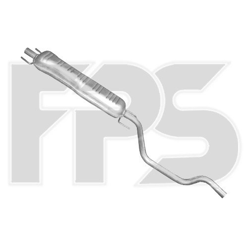 Глушник AS08128486 на OPEL MERIVA 2003-2010
