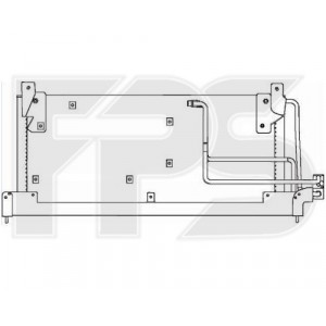 Кондесатор кондиціонера AS08128618 на OPEL CORSA B 1993-2000