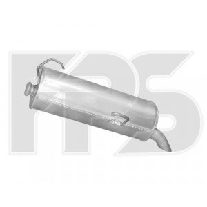 Глушитель AS08128873 на PEUGEOT 206 1998-2009