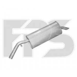 Глушник AS08128893 на PEUGEOT 207 2006-2012