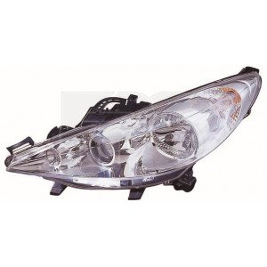 Передня фара AS08128897 на PEUGEOT 207 2006-2012