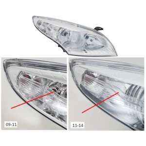Передня фара AS08128997 на RENAULT MEGANE (III) 2009-2016