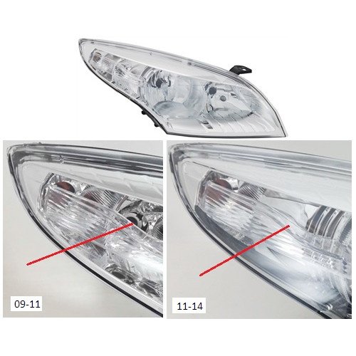 Фара передняя AS08128997 на RENAULT MEGANE (III) 2009-2016