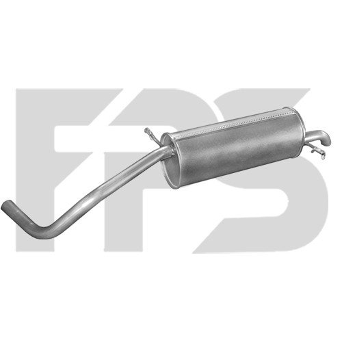 Глушитель AS08129245 на SEAT CORDOBA 2002-2009