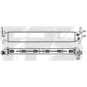 Радиатор охлаждения AS08129568 на VOLKSWAGEN POLO V 2009-2015