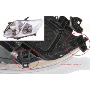 Фара передняя AS08129953 на TOYOTA AURIS 2007-2009