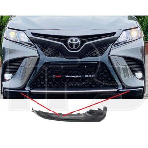 Накладка бампера AS08130276 на TOYOTA CAMRY (XV70) SE/XSE 2017-