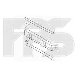 Решетка радиатора пластиковая AS08130308 на TOYOTA RAV4 2018-