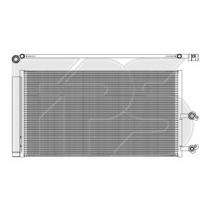 Конденсатор кондиционера AS08148111 на VOLVO XC90 2015-