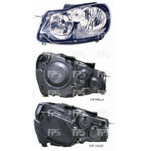 Фара передняя AS08130745 на VOLKSWAGEN GOLF VI 2009-2012