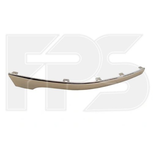 Молдинг бампера AS08147974 на VOLKSWAGEN TOUAREG 2014-2018