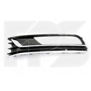 Решітка в бампері AS08147792 на VOLKSWAGEN PASSAT USA (B7) 2011-2015