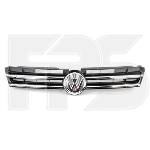 Решетка пластиковая AS08130887 на VOLKSWAGEN TOUAREG 2014-2018