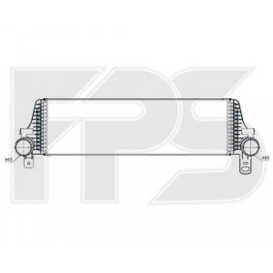 Радіатор наддуву AS08131231 на VOLKSWAGEN T5 2010-2015