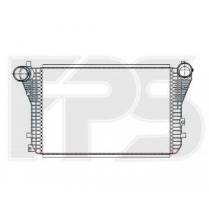 Радиатор наддува AS08141224 на VOLKSWAGEN TIGUAN 2007-2011