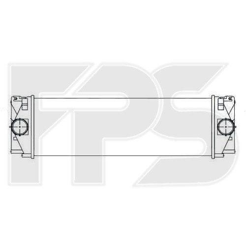 Радіатор наддуву AS08131240 на MERCEDES SPRINTER 2006-2013