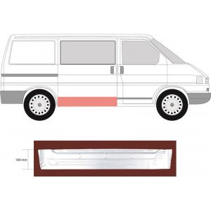 Ремчастина металева AS08131714 на VOLKSWAGEN T4 1990-2003