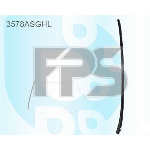 Молдинг стекла резиновый AS08133884 на FORD FOCUS 2011-2014