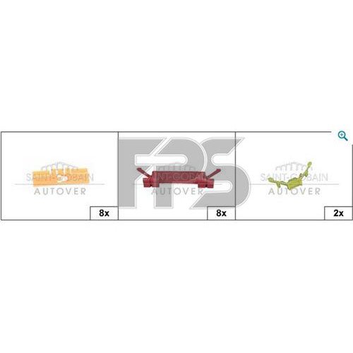 Кліпси пластикові AS08143606 на HONDA CIVIC 6 JAP 1996-1999