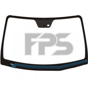 Скло лобове з підігрівом AS08134574 на HYUNDAI SANTA FE II 2009-2012