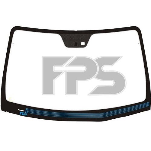 Скло лобове з підігрівом AS08134574 на HYUNDAI SANTA FE II 2009-2012