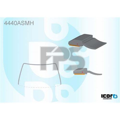 Молдинг скла гумовий AS08134706 на KIA RIO 2014-2017