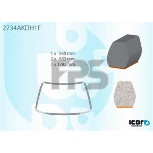 Прокладка AS08142551 на TOYOTA AYGO 2005-2014