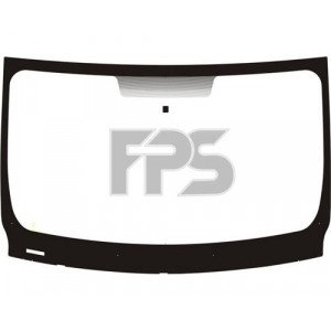 Стекло лобовое AS08137160 на NISSAN PRIMASTAR 2007-2014