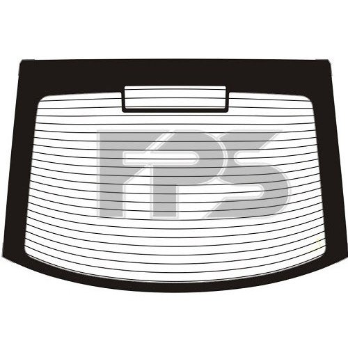 Скло заднє з підігрівом AS08137459 на SKODA OCTAVIA (1Z3/1Z5) (A5) 2005-2013