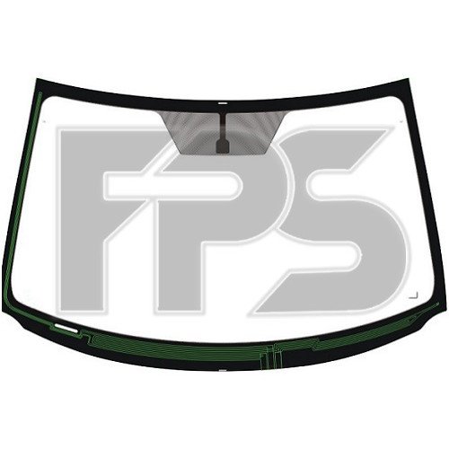 Стекло лобовое с подогревом AS08138016 на TOYOTA HIGHLANDER 2010-2013