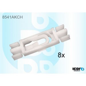 Кліпси пластикові AS08147643 на VOLKSWAGEN GOLF III 1991-1997