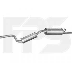 Глушник AS07344837 на FIAT UNO/FIORINO 1988-2000