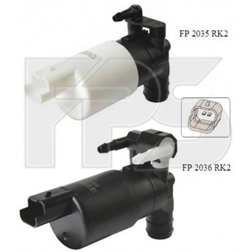 Двигатель омывателя AS07344924 на OPEL VIVARO 2002-2007