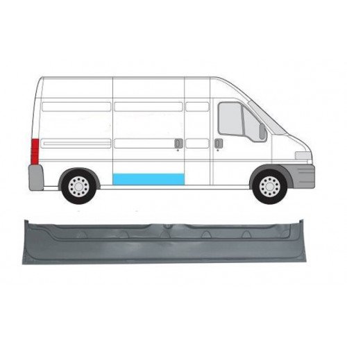 Ремчасть металлическая AS07345043 на CITROEN JUMPER 1994-2001