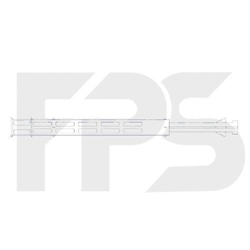 Осушитель кондиционера AS07344783 на FIAT DUCATO 2006-2014