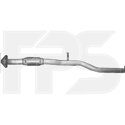 Зєднувальна труба вихлопної системи AS07345123 на DAEWOO MATIZ (M150) 2001-2014