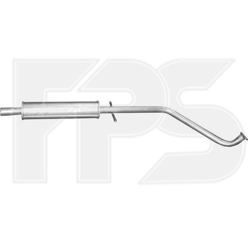 Глушитель AS07345124 на DAEWOO MATIZ (M150) 2001-2014