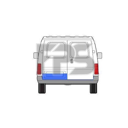 Ремчасть металлическая AS07345418 на FORD TRANSIT 1992-1995