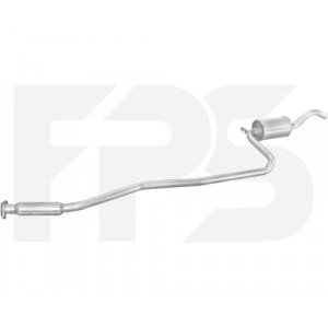 Глушитель AS07345661 на FORD FIESTA 1989-1996