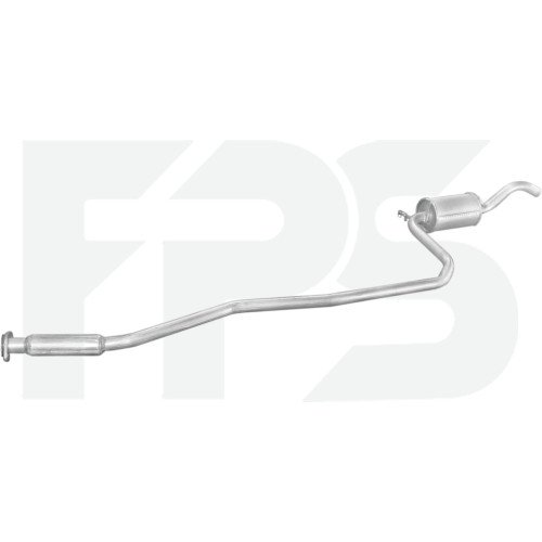 Глушитель AS07345661 на FORD FIESTA 1989-1996