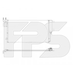 Кондесатор кондиціонера AS08112730 на FORD ESCAPE 2016-2020