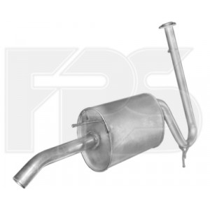 Глушитель AS07345766 на FIAT DUCATO 2002-2006