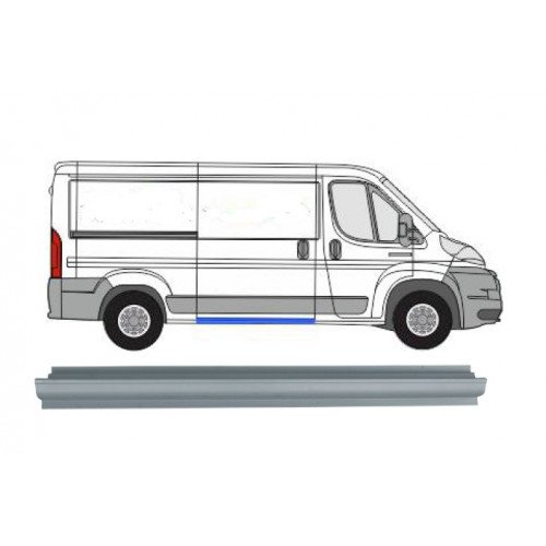 Ремчасть металлическая AS07345770 на FIAT DUCATO 2006-2014